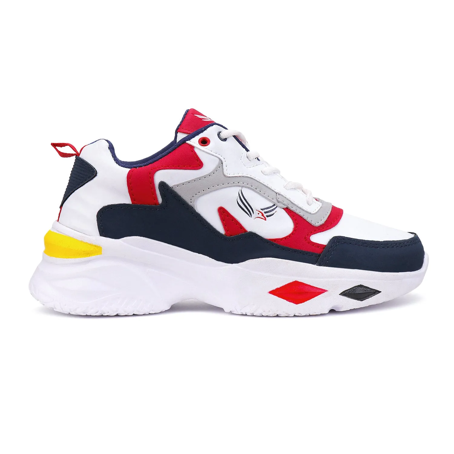 Bersache Lightweight Sports Running Shoes For Men Red-9010